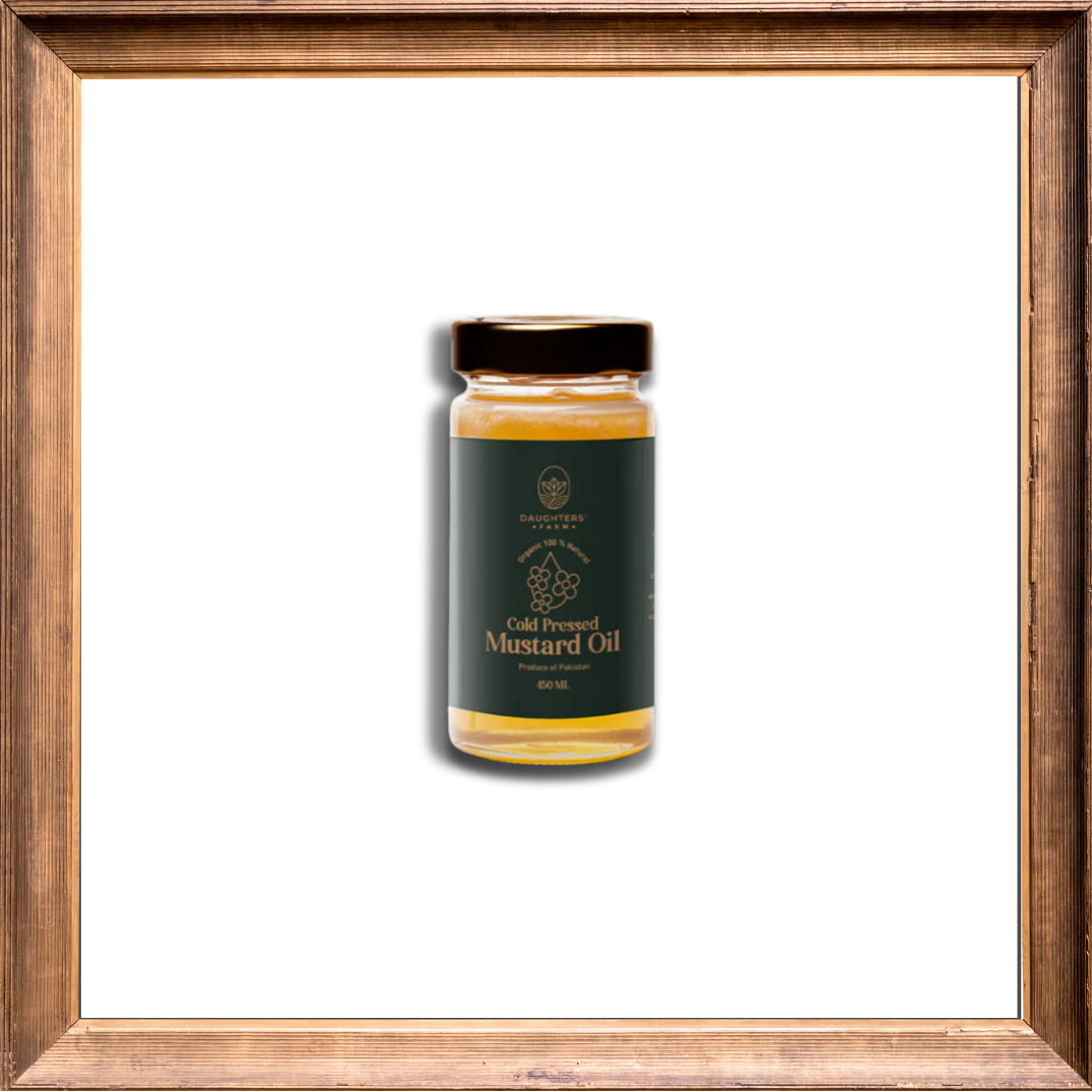 Pure Cold Pressed Mustard Oil