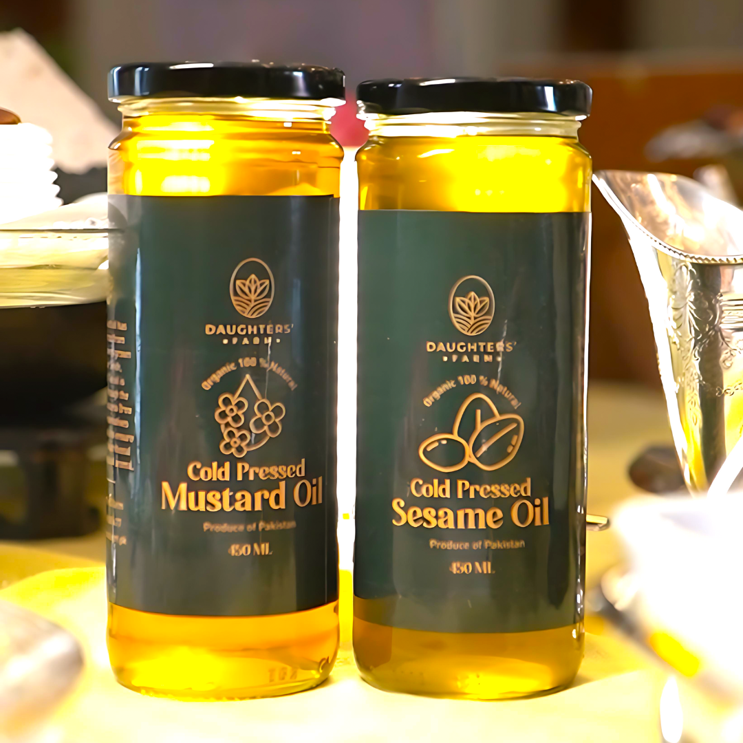 Pure Cold Pressed Mustard Oil