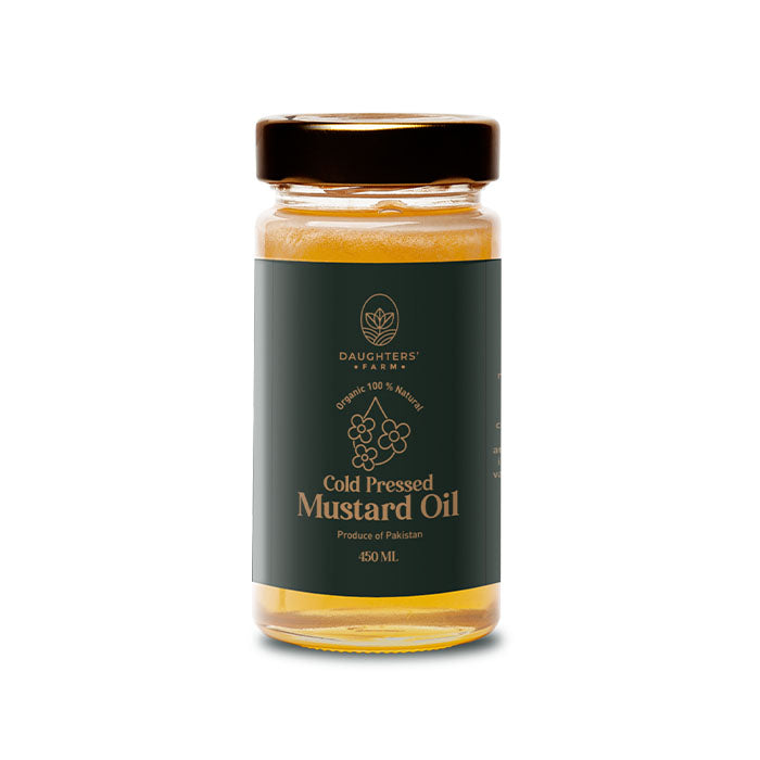 Pure Cold Pressed Mustard Oil